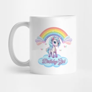 Birthday Girl Unicorn Mug